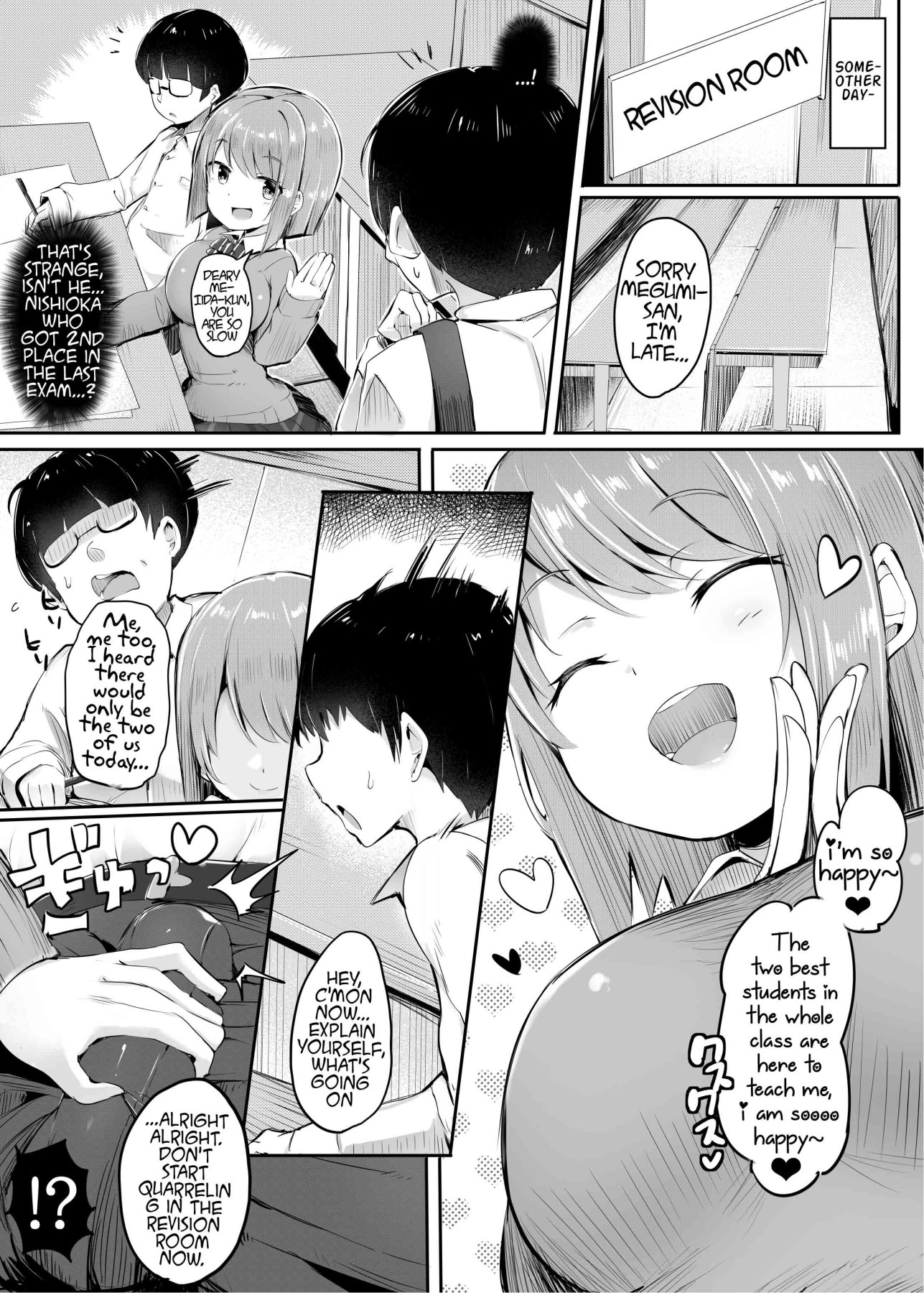 Hentai Manga Comic-Boys Are So Weak ～Falling To The Last Place Because Of Handjobs～-Read-18